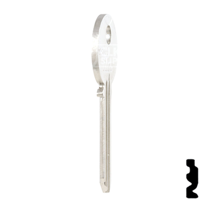 Uncut Key Blank | Yale | 998GB Office Furniture-Mailbox Key Ilco