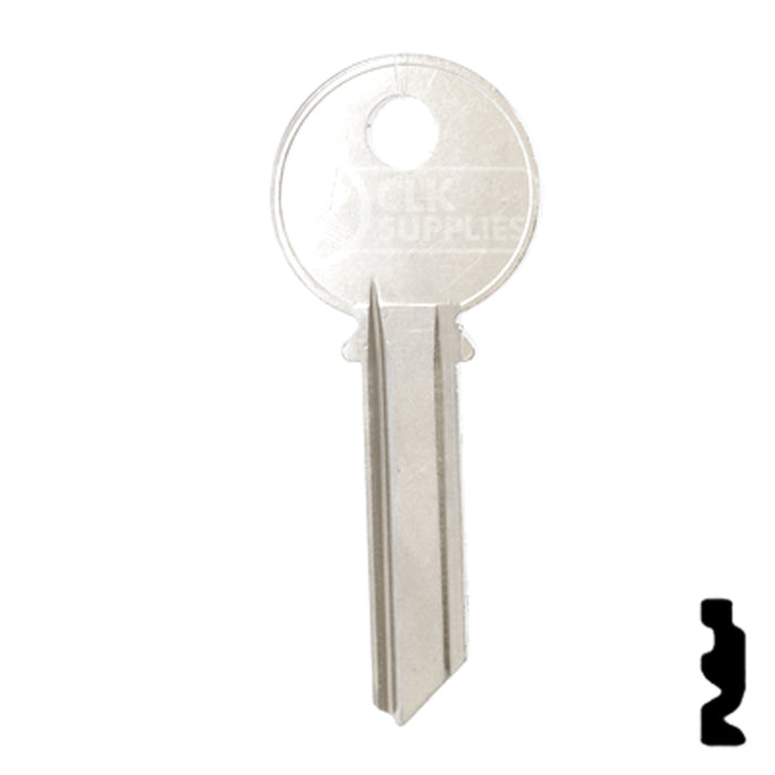 Uncut Key Blank | Yale | 998GB Office Furniture-Mailbox Key Ilco