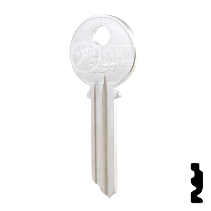 Uncut Key Blank | Yale | 998GB Office Furniture-Mailbox Key Ilco