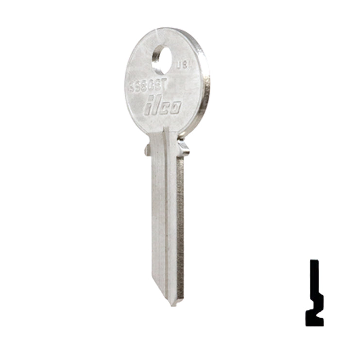 Uncut Key Blank | Yale | 998GST Office Furniture-Mailbox Key Ilco