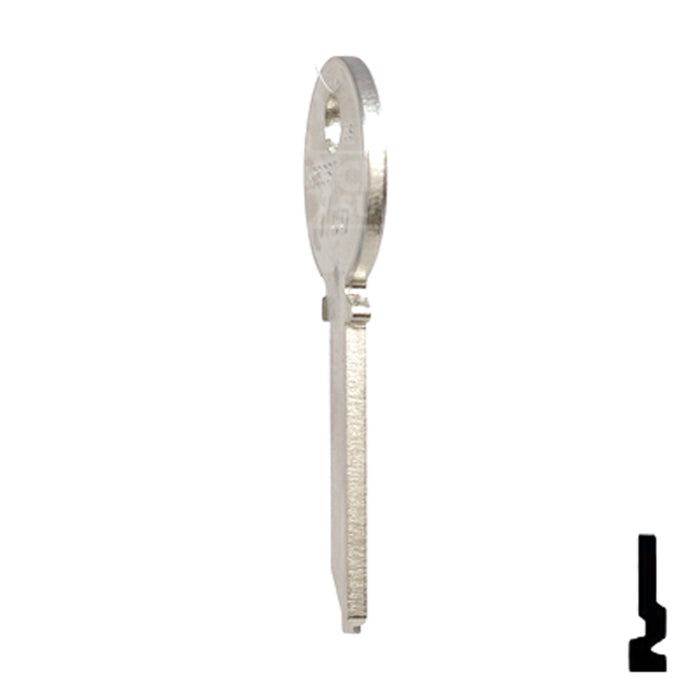 Uncut Key Blank | Yale | 998GST Office Furniture-Mailbox Key Ilco