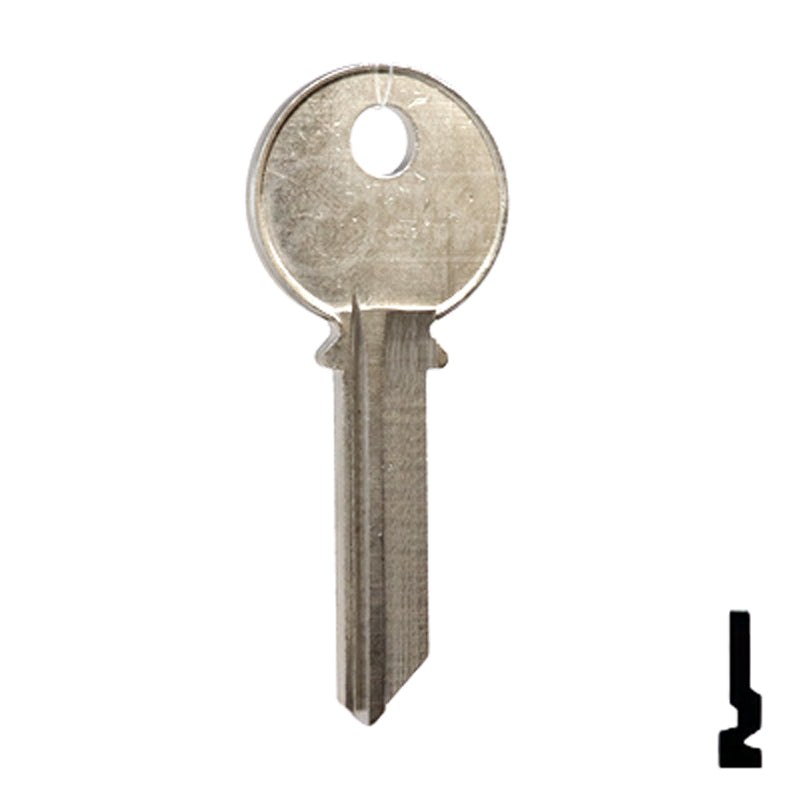 Uncut Key Blank | Yale | 998GST Office Furniture-Mailbox Key Ilco
