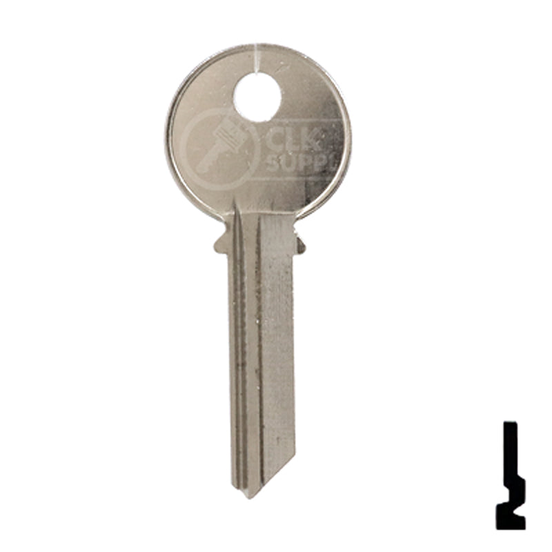 Uncut Key Blank | Yale | 998GST Office Furniture-Mailbox Key Ilco