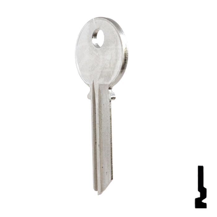 Uncut Key Blank | Yale | 998GST Office Furniture-Mailbox Key Ilco