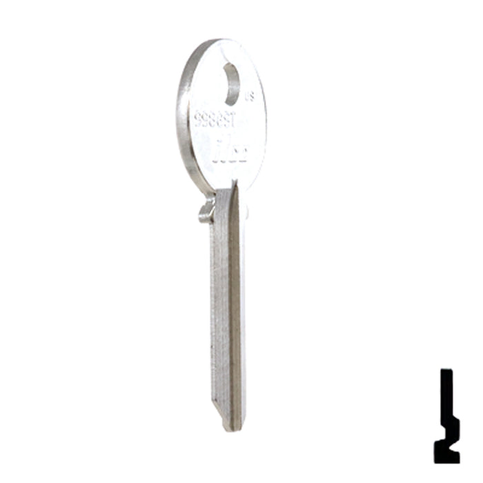 Uncut Key Blank | Yale | 998GST Office Furniture-Mailbox Key Ilco