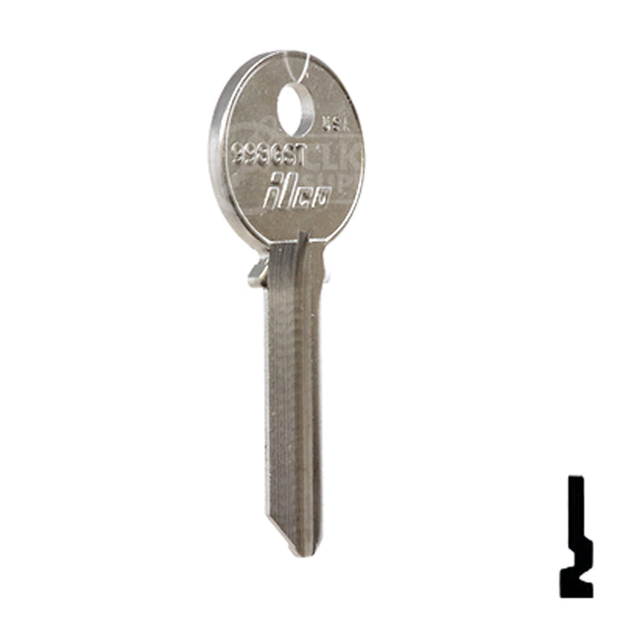 Uncut Key Blank | Yale | 998GST Office Furniture-Mailbox Key Ilco