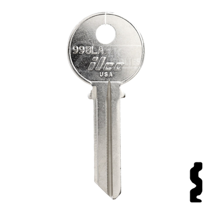 Uncut Key Blank | Yale | 998LA Office Furniture-Mailbox Key Ilco