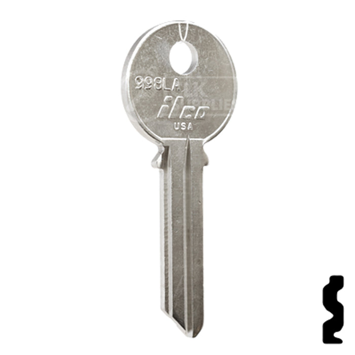 Uncut Key Blank | Yale | 998LA Office Furniture-Mailbox Key Ilco