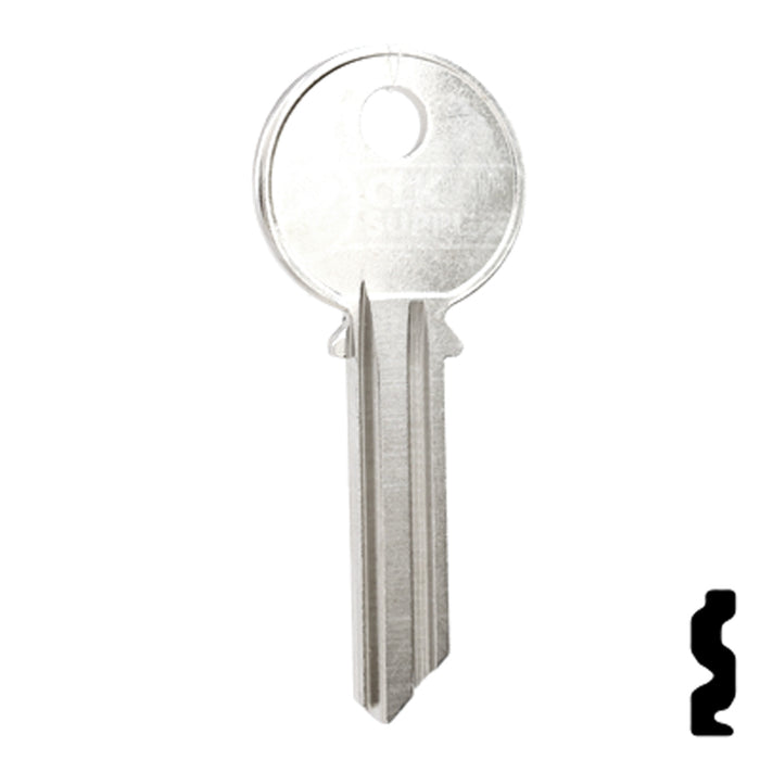 Uncut Key Blank | Yale | 998LA Office Furniture-Mailbox Key Ilco