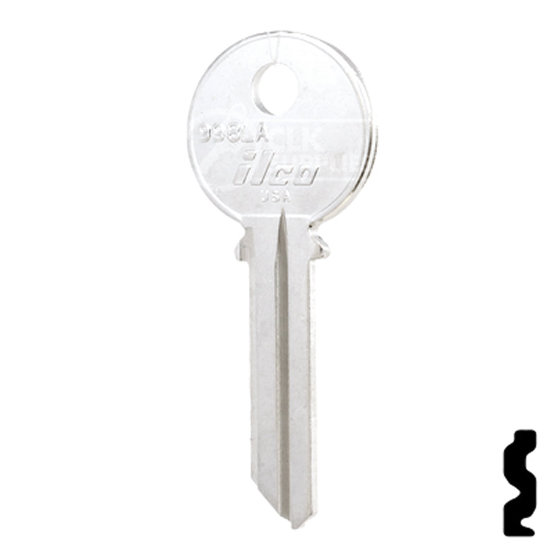 Uncut Key Blank | Yale | 998LA Office Furniture-Mailbox Key Ilco