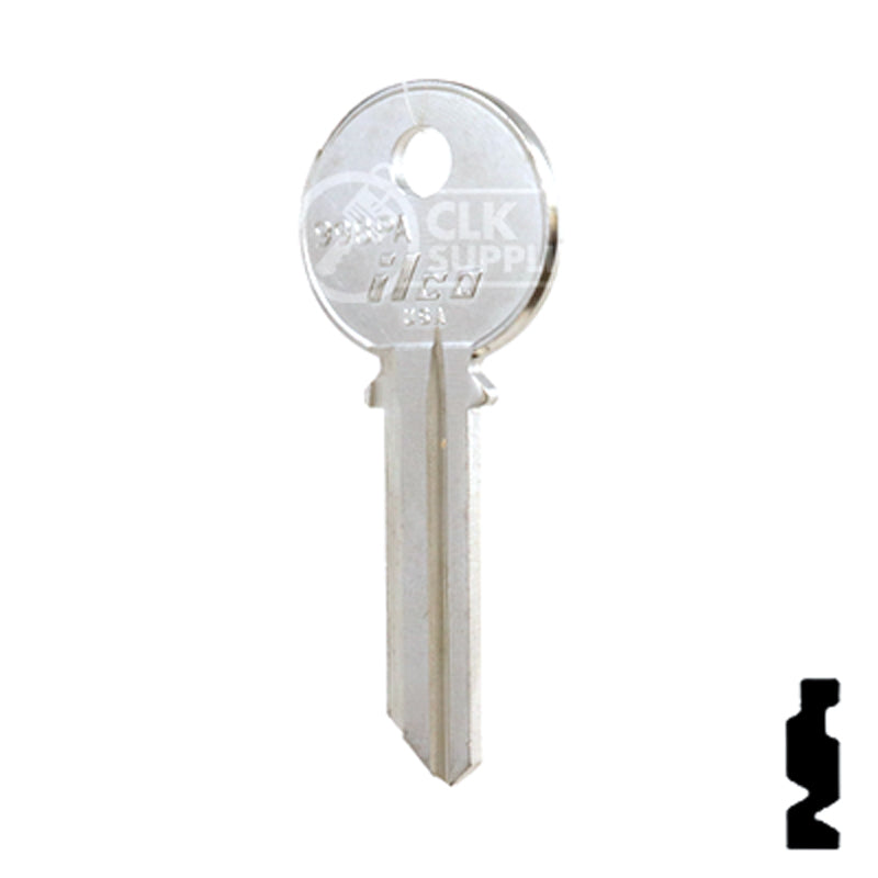 Uncut Key Blank | Yale | 998PA Office Furniture-Mailbox Key Ilco