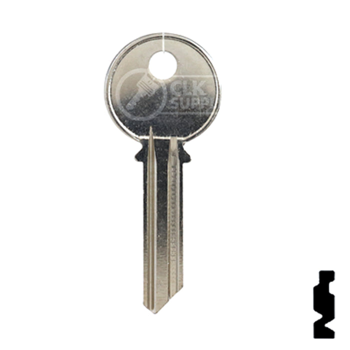 Uncut Key Blank | Yale | 998PA Office Furniture-Mailbox Key Ilco