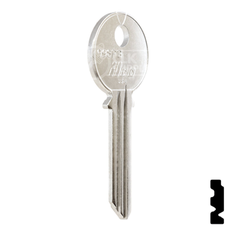 Uncut Key Blank | Yale | 998PB Office Furniture-Mailbox Key Ilco