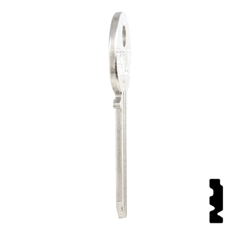 Uncut Key Blank | Yale | 998PB Office Furniture-Mailbox Key Ilco