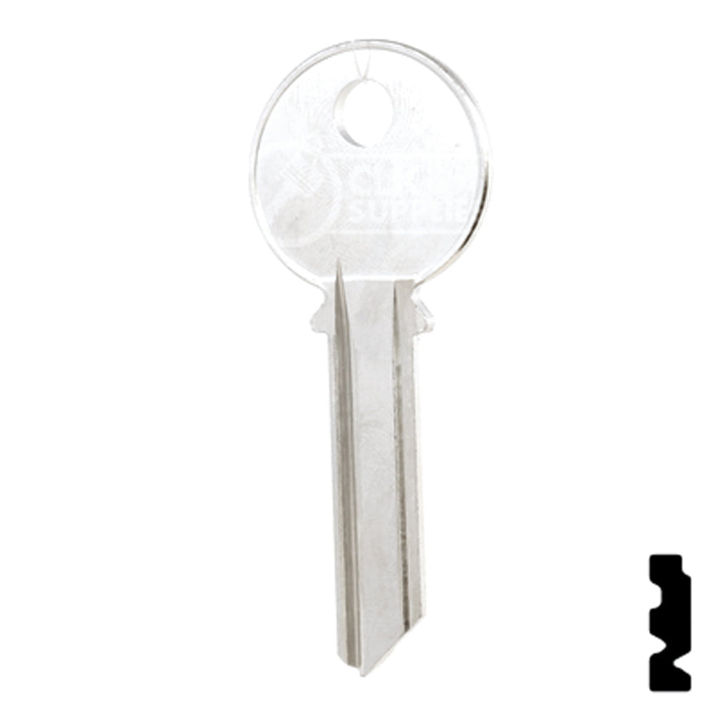 Uncut Key Blank | Yale | 998PB Office Furniture-Mailbox Key Ilco