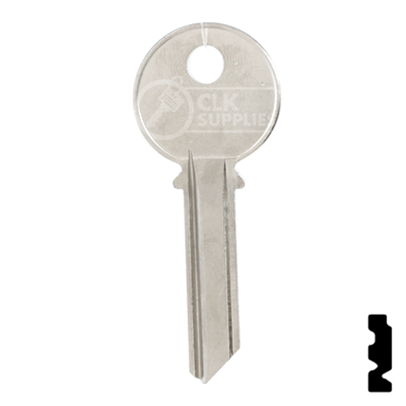 Uncut Key Blank | Yale | 998PB Office Furniture-Mailbox Key Ilco
