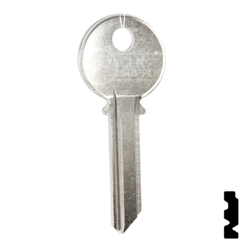 Uncut Key Blank | Yale | 998PB Office Furniture-Mailbox Key Ilco