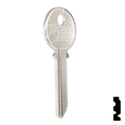 Uncut Key Blank | Yale | 998PB Office Furniture-Mailbox Key Ilco