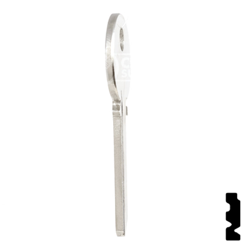 Uncut Key Blank | Yale | 998PB Office Furniture-Mailbox Key Ilco