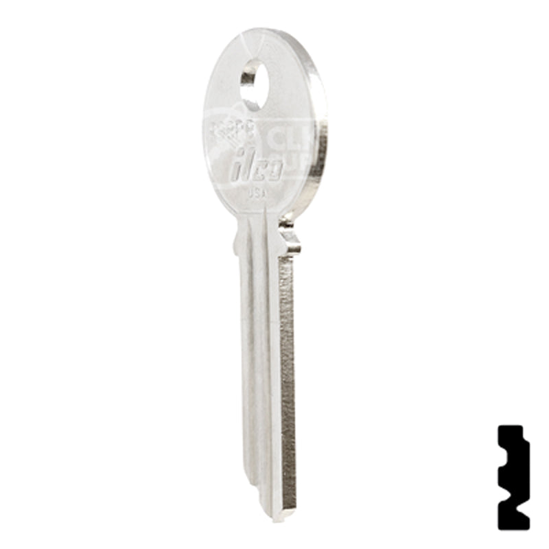 Uncut Key Blank | Yale | 998PB Office Furniture-Mailbox Key Ilco