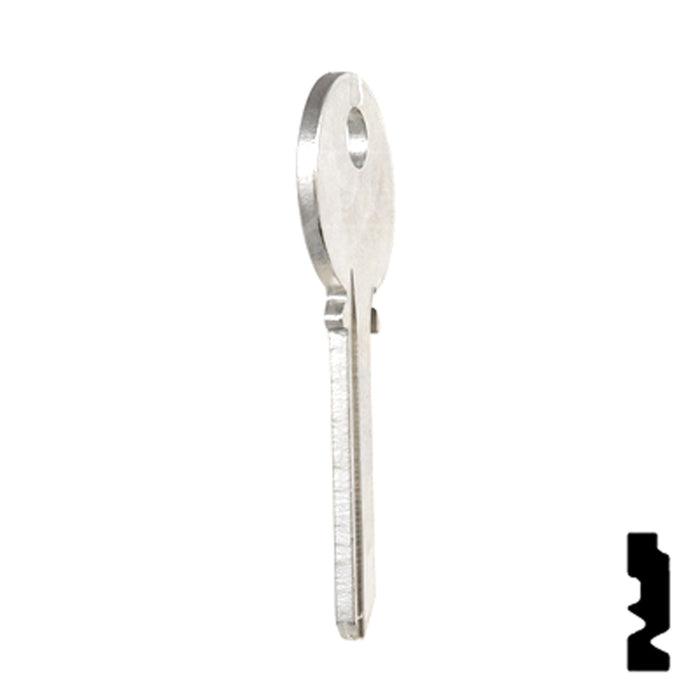 Uncut Key Blank | Yale | 998PD Office Furniture-Mailbox Key Ilco