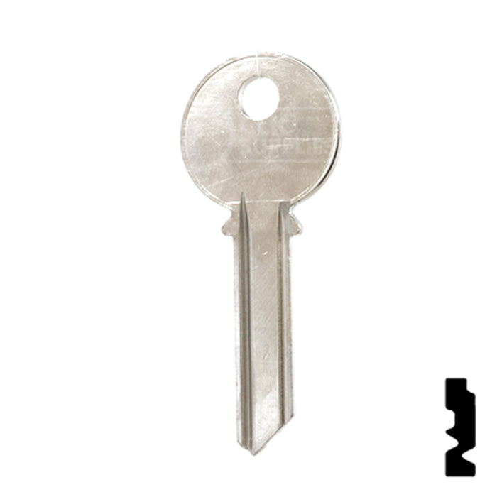 Uncut Key Blank | Yale | 998PD Office Furniture-Mailbox Key Ilco