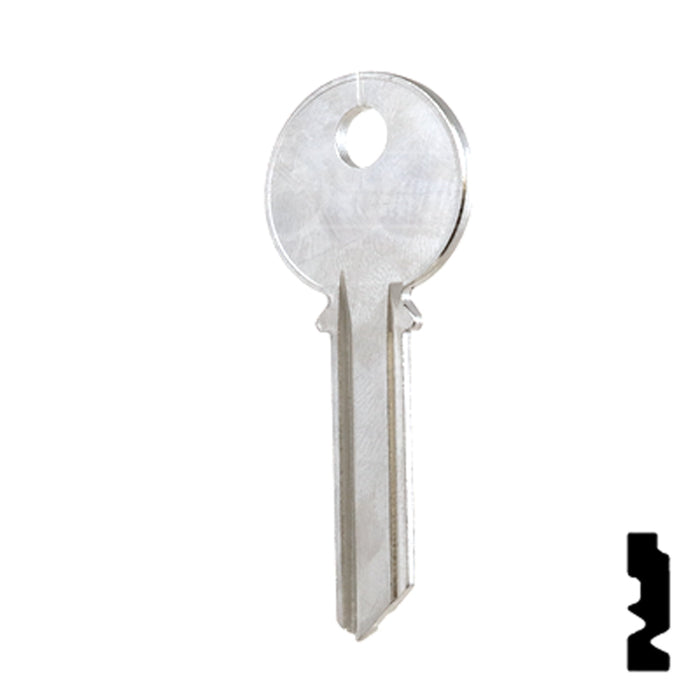 Uncut Key Blank | Yale | 998PD Office Furniture-Mailbox Key Ilco