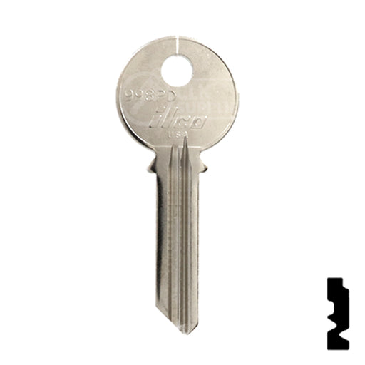 Uncut Key Blank | Yale | 998PD Office Furniture-Mailbox Key Ilco