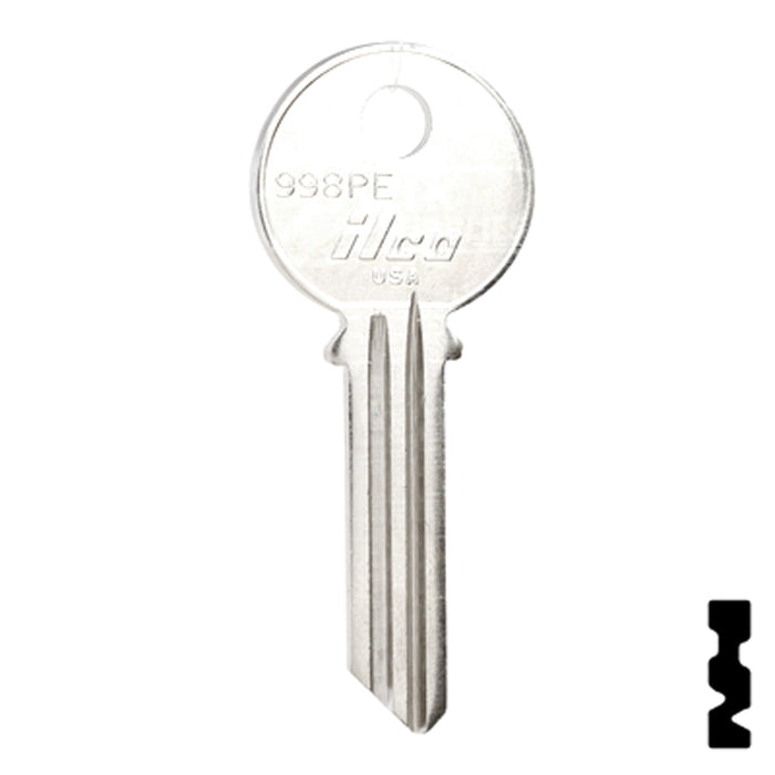 Uncut Key Blank | Yale | 998PE Office Furniture-Mailbox Key Ilco