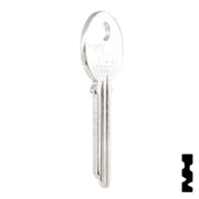 Uncut Key Blank | Yale | 998PE Office Furniture-Mailbox Key Ilco