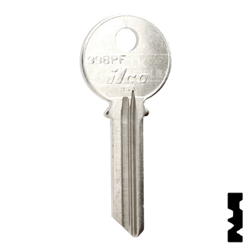 Uncut Key Blank | Yale | 998PF Office Furniture-Mailbox Key Ilco