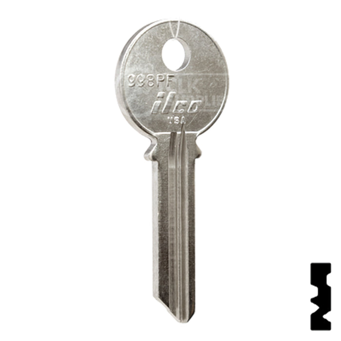 Uncut Key Blank | Yale | 998PF Office Furniture-Mailbox Key Ilco