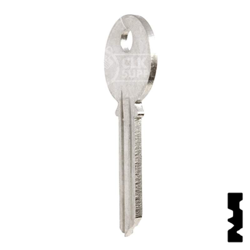 Uncut Key Blank | Yale | 998PF Office Furniture-Mailbox Key Ilco