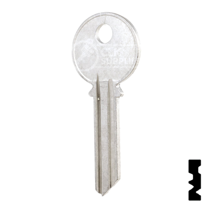 Uncut Key Blank | Yale | 998PF Office Furniture-Mailbox Key Ilco