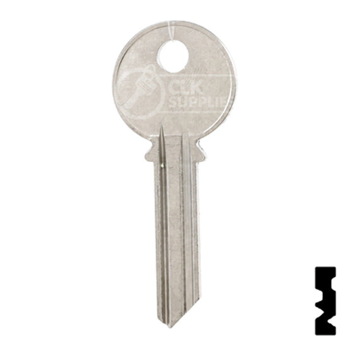 Uncut Key Blank | Yale | 998PF Office Furniture-Mailbox Key Ilco