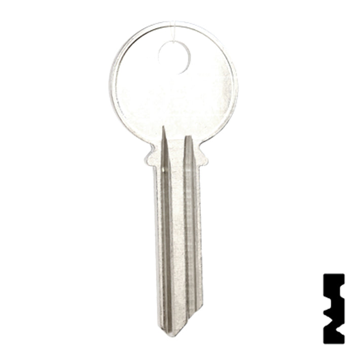 Uncut Key Blank | Yale | 998PF Office Furniture-Mailbox Key Ilco