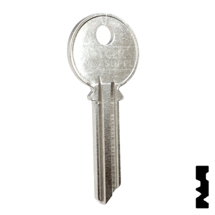 Uncut Key Blank | Yale | 998PF Office Furniture-Mailbox Key Ilco