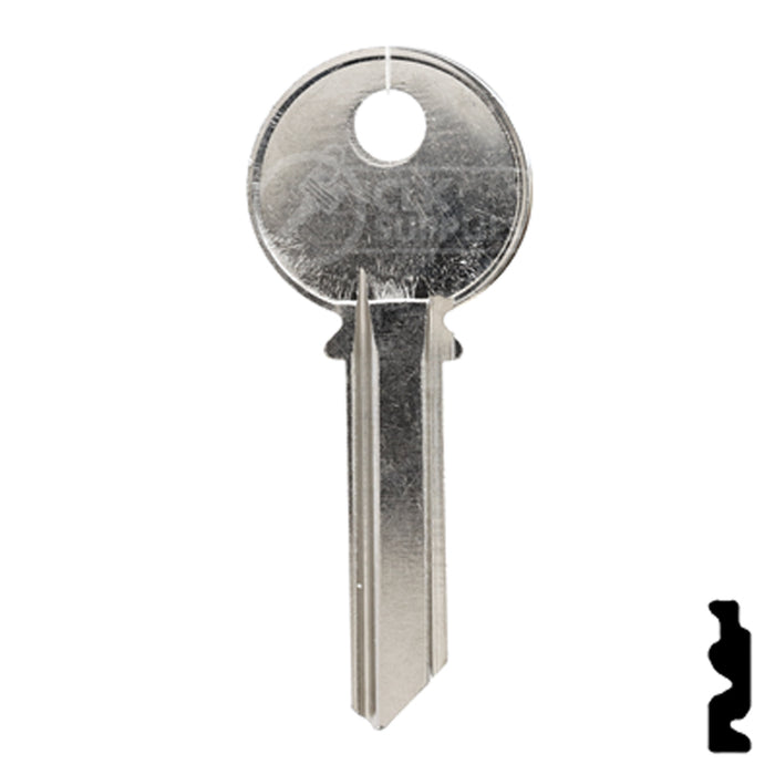 Uncut Key Blank | Yale | 998SB Office Furniture-Mailbox Key Ilco