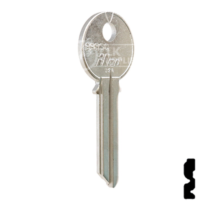 Uncut Key Blank | Yale | 998SC Office Furniture-Mailbox Key Ilco