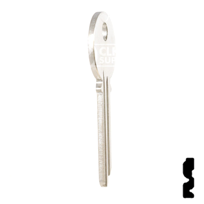 Uncut Key Blank | Yale | 998SC Office Furniture-Mailbox Key Ilco