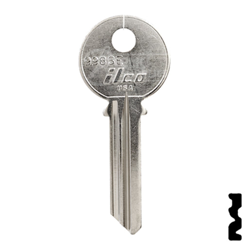 Uncut Key Blank | Yale | 998SE Office Furniture-Mailbox Key Ilco