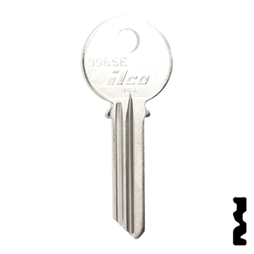 Uncut Key Blank | Yale | 998SE Office Furniture-Mailbox Key Ilco