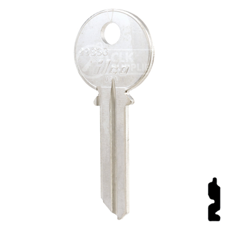 Uncut Key Blank | Yale | 998SG Office Furniture-Mailbox Key Ilco