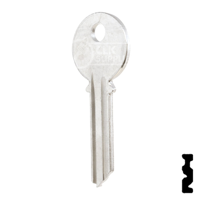 Uncut Key Blank | Yale | 998SH Office Furniture-Mailbox Key Ilco