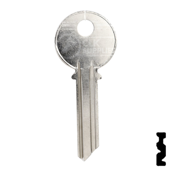 Uncut Key Blank | Yale | 998SH Office Furniture-Mailbox Key Ilco