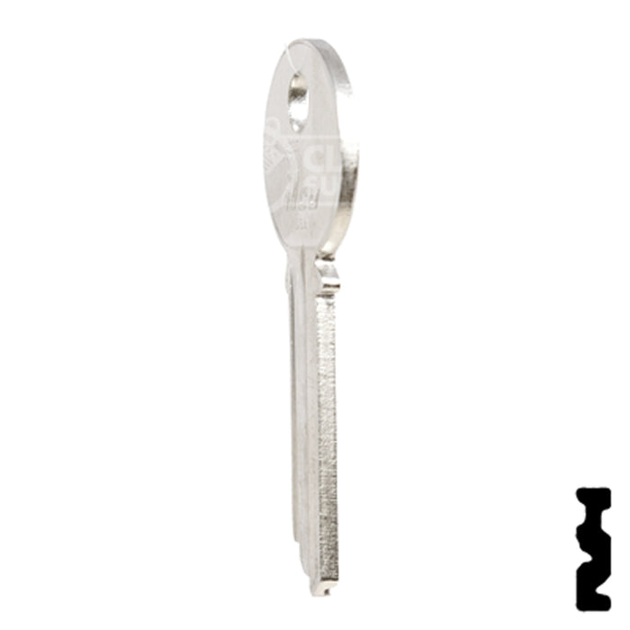 Uncut Key Blank | Yale | 998SH Office Furniture-Mailbox Key Ilco