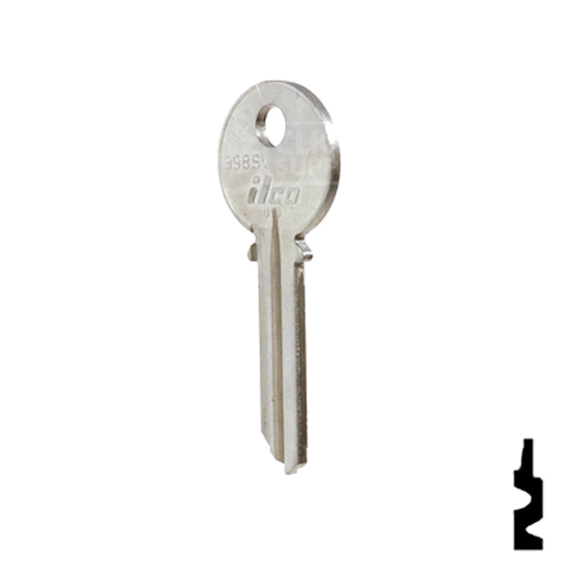 Uncut Key Blank | Yale | 998SV Office Furniture-Mailbox Key Ilco