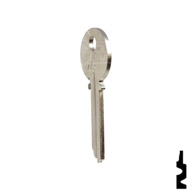 Uncut Key Blank | Yale | 998SV Office Furniture-Mailbox Key Ilco