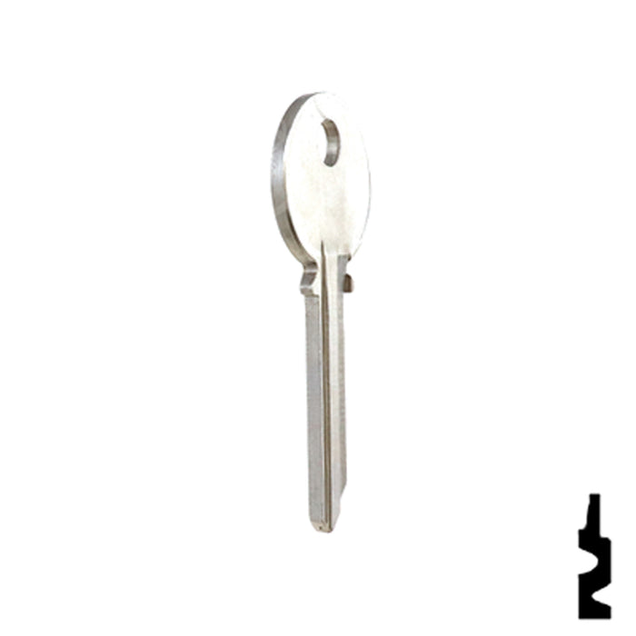 Uncut Key Blank | Yale | 998SV Office Furniture-Mailbox Key Ilco
