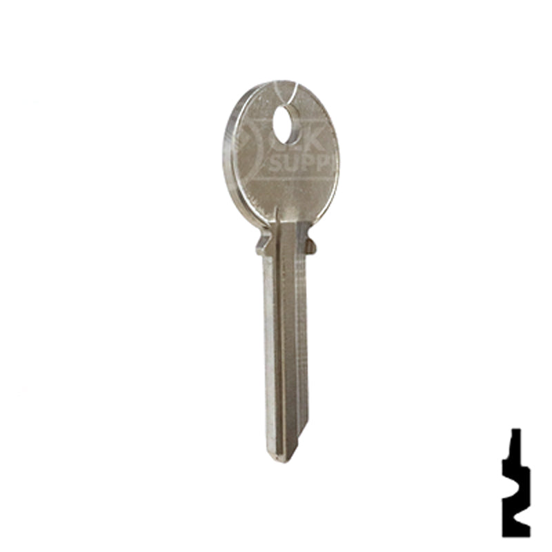 Uncut Key Blank | Yale | 998SV Office Furniture-Mailbox Key Ilco